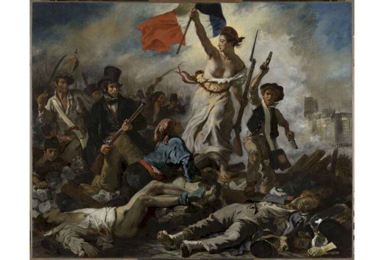 el-louvre-expondra-otra-vez-«la-libertad-guiando-al-pueblo»,-la-magnifica-obra-de-eugene-delacroix