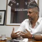 FOTO ALEJANDRO LEIVA 
    sebastian ordoñez presidente club platense