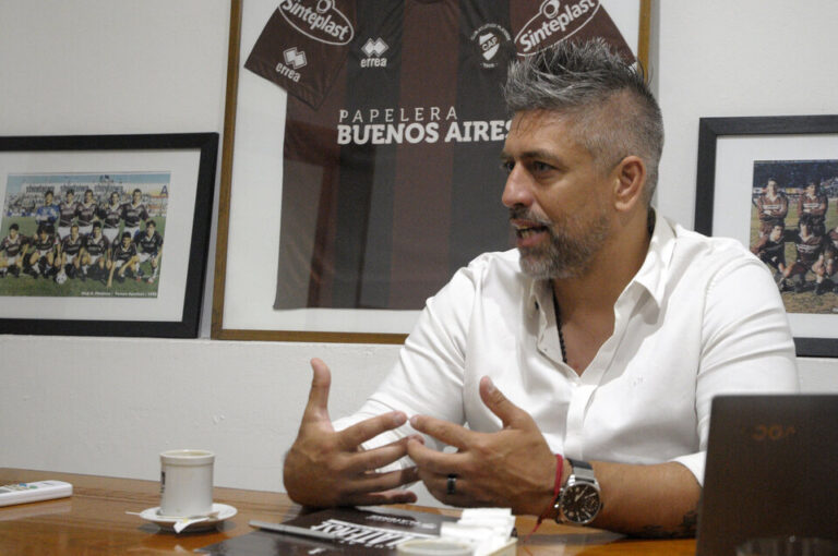 Sebastián Ordoñez: «Se está hablando bien de Platense, estamos dando una imagen positiva»