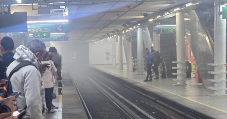 Metro CDMX: reportan humo en estación Bellas Artes