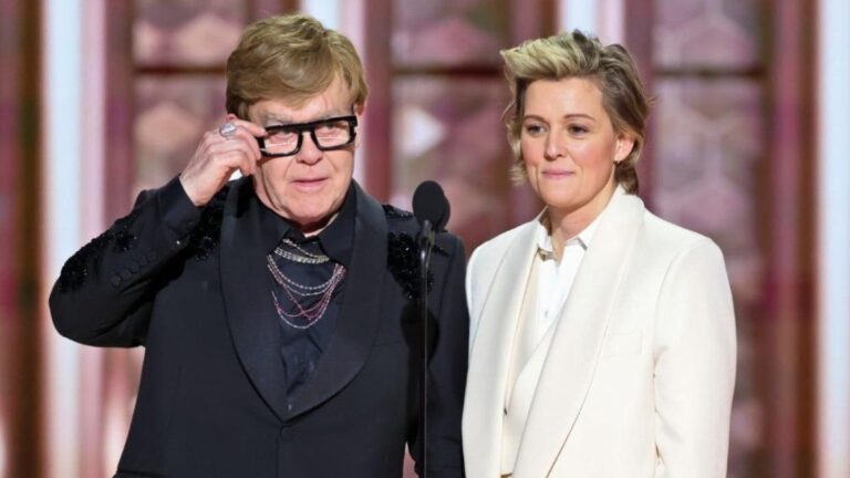 Elton John habló sobre su problema de salud durante la entrega de los Globos de Oro