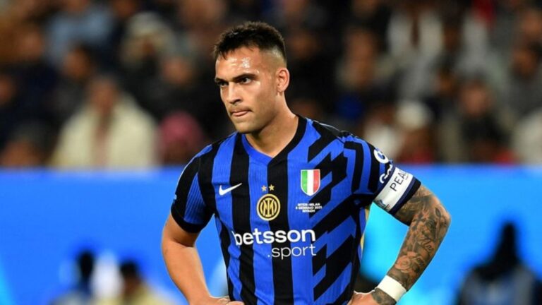 El golazo de Lautaro Martínez en la derrota 3-2 de Inter ante Milan en la final de la Supercopa