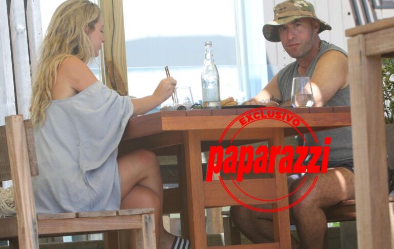 El apasionado verano del Pelado Trebucq con su joven novia en Punta del Este