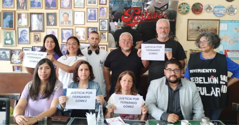 Conferencia de prensa en Salta. A un mes del asesinato de Fernando Gómez