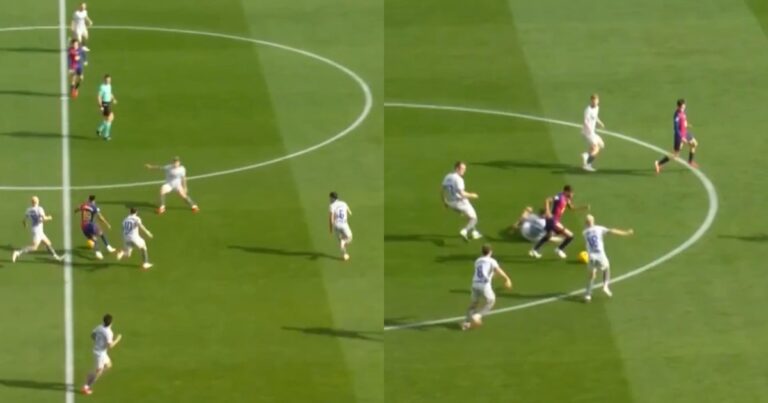 Video: la increíble jugada de Lamine Yamal con la que todos lo comparan con Messi