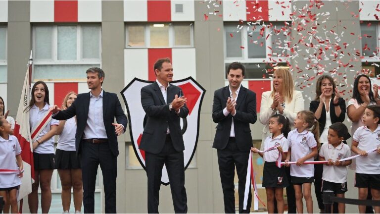 River inauguró el nuevo edificio del Colegio River