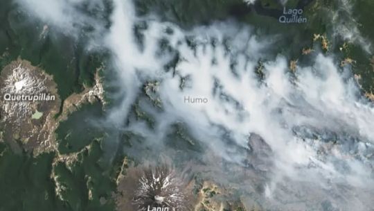Neuquén: así se ven los incendios desde el Espacio, según la NASA2