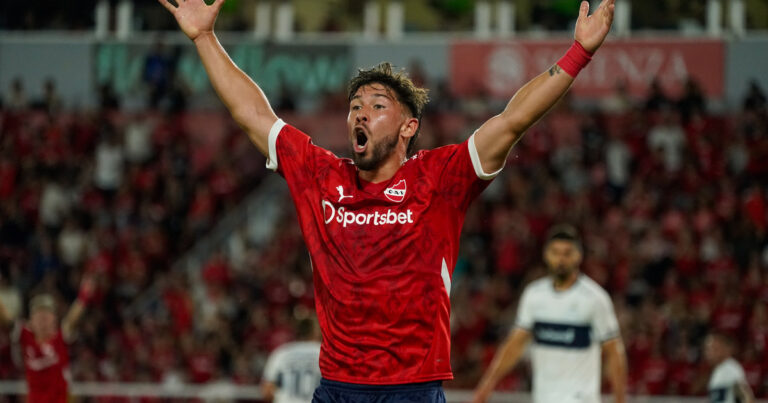 Felipe Loyola: el motor de Independiente que mantiene una marca tremenda