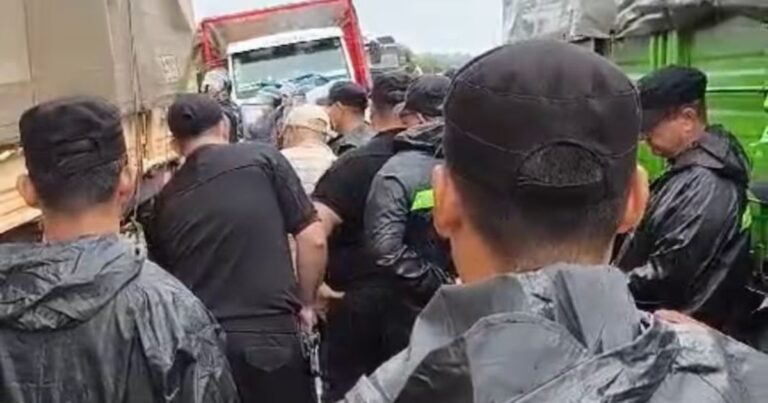 Misiones. Brutal desalojo a la protesta yerbatera