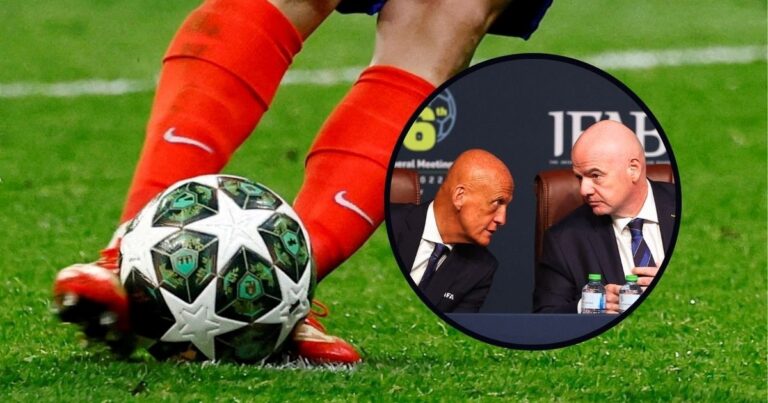 UEFA se lavó las manos con el penal de Julián Álvarez: cómo se cambia una regla en la IFAB