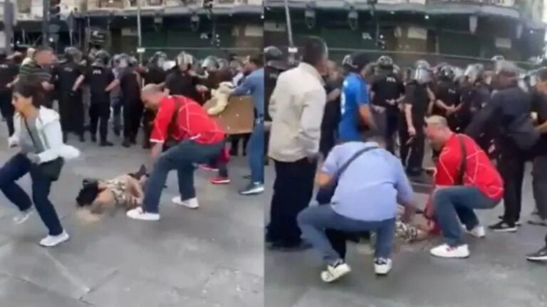 La jubilada de 87 años golpeada por la policía en Congreso denunció a Patricia Bullrich