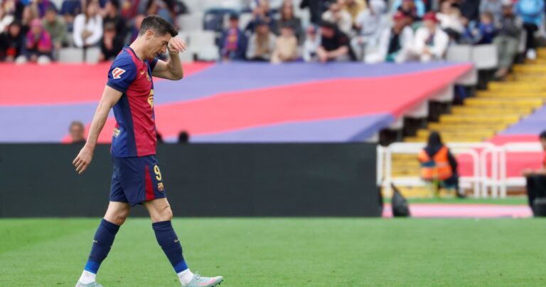 Qué dice el parte médico de Robert Lewandowski y cuántos partidos se perderá