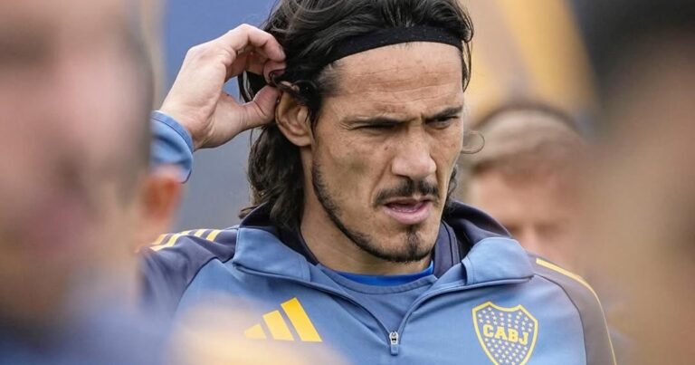 Alerta en Boca en la previa al Súper: Cavani y Zenón, con molestias musculares