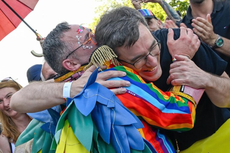 Budapest fue el epicentro europeo de una masiva Marcha del Orgullo LGBT+