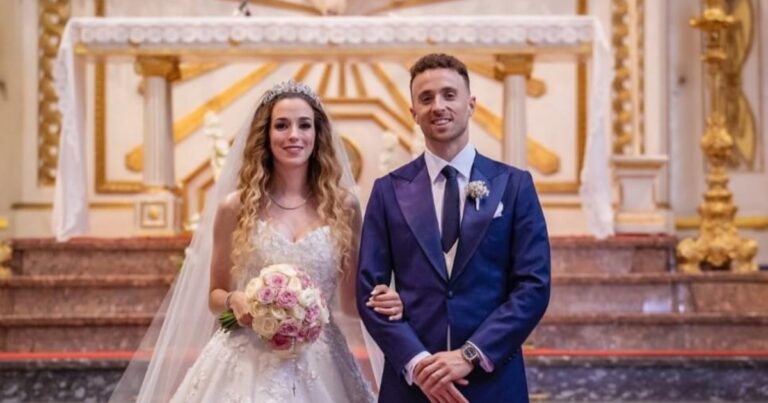 El casamiento de Diogo Jota con su novia de toda la vida, apenas 11 días antes de su muerte