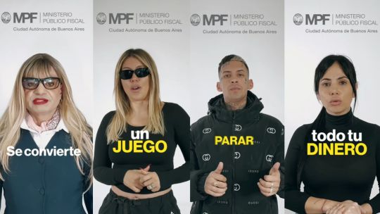Wanda Nara, LGante y otros influencers grabaron videos para prevenir sobre apuestas ilegales