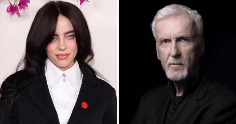 Cruce de estrellas: Billie Eilish y James Cameron, el director de «Avatar», trabajan juntos en una filmación en 3D