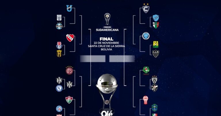 La llave de la Sudamericana: cruce argentino en octavos de final