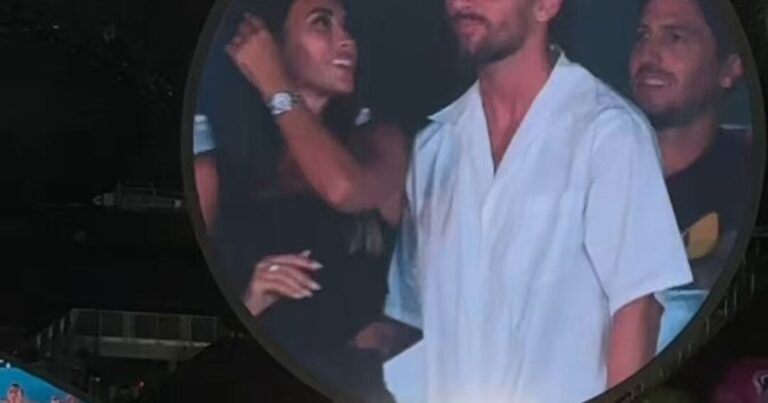 Lionel Messi y Antonela Roccuzzo causaron furor en la kisscam de Coldplay: el CEO del fútbol no se esconde nunca