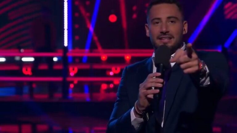 El blooper de Nico Occhiato en la La Voz Argentina: «Ámazing»