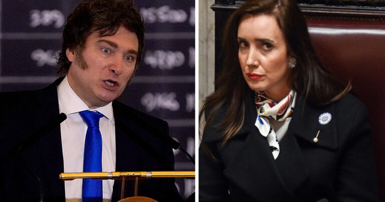 Milei redobló sus críticas contra Villarruel: la acusó de provocar una corrida cambiaria y de trabajar para «voltear al Gobierno»