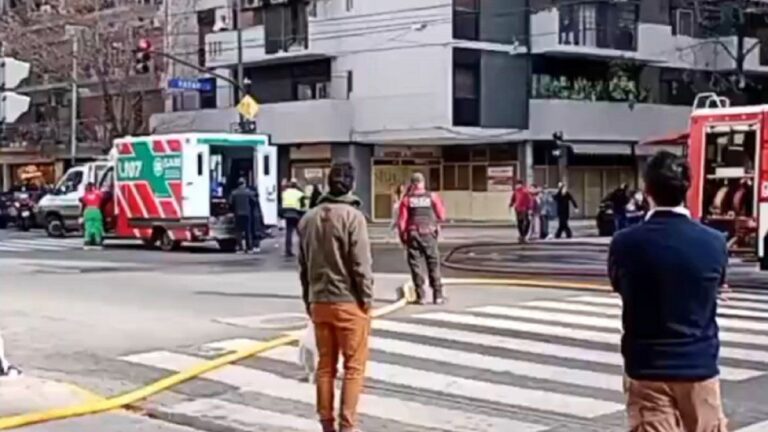 Trágico incendio en un edificio de Caballito: un muerto y 12 heridos