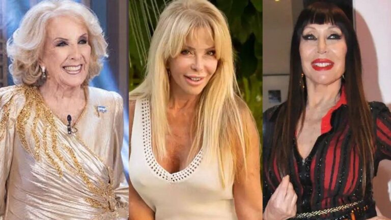 Moria Casán le respondió a Mirtha Legrand por su posición a favor de Susana Giménez: «Nadie tiene códigos»