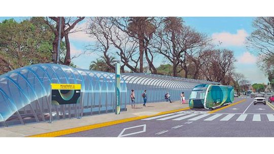 Lanzan la licitación para construir los paradores del Trambus porteño