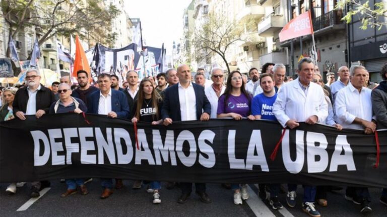 El segundo cuatrimestre arranca en la UBA con paro y jornada de lucha