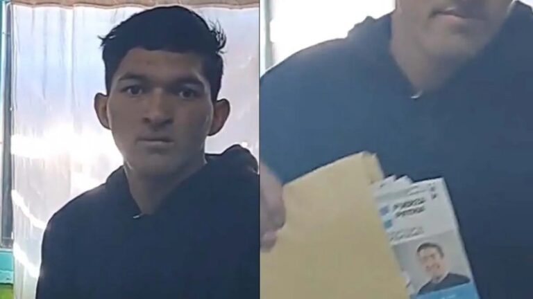 Detuvieron a un fiscal de La Libertad Avanza por robar boletas de Fuerza Patria