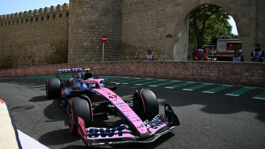 Franco Colapinto finalizó último en el viernes de prácticas libres del GP Azerbaiyán