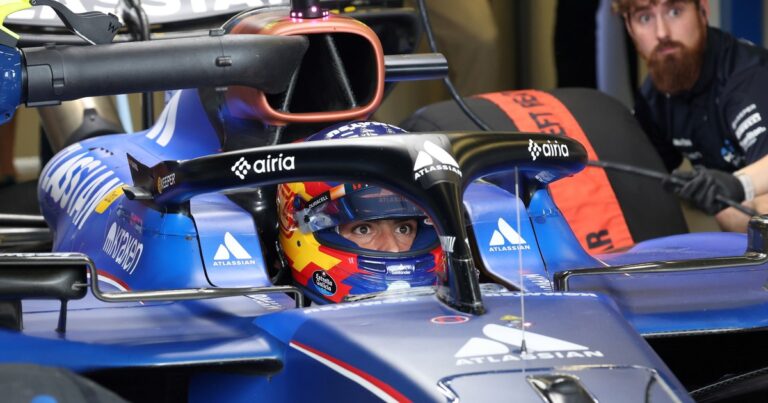 Como Franco Colapinto hace un año, un Williams se equivocó de box y paró en el de Alpine