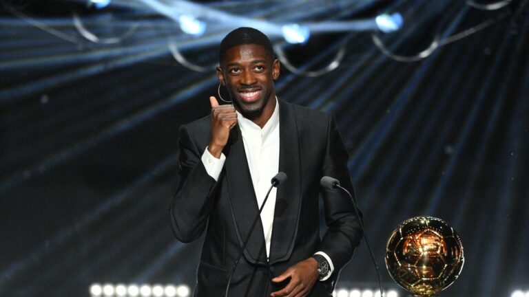 Balón de Oro 2025: Ousmane Dembélé fue elegido el mejor del mundo tras su brillante temporada en PSG