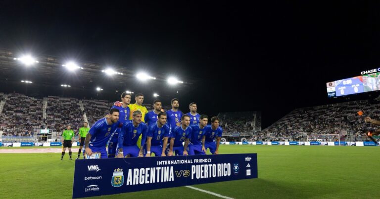El uno por uno de la Selección Argentina en la goleada a Puerto Rico
